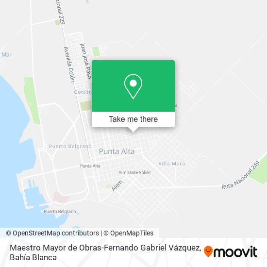 Maestro Mayor de Obras-Fernando Gabriel Vázquez map