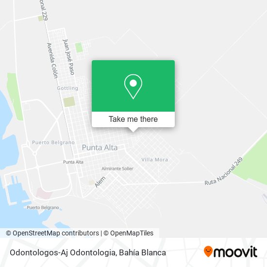 Odontologos-Aj Odontologia map