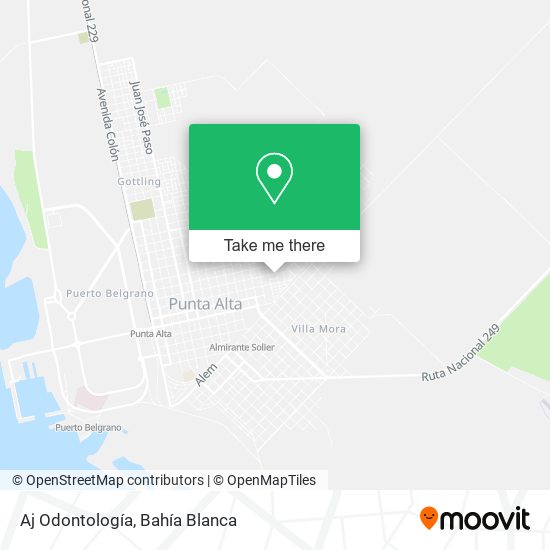 Aj Odontología map