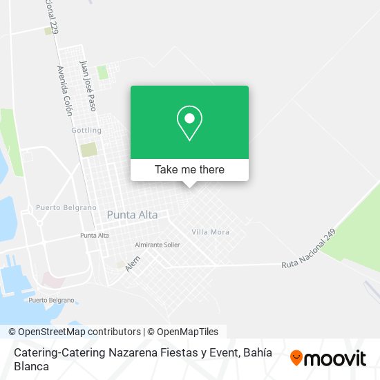 Mapa de Catering-Catering Nazarena Fiestas y Event