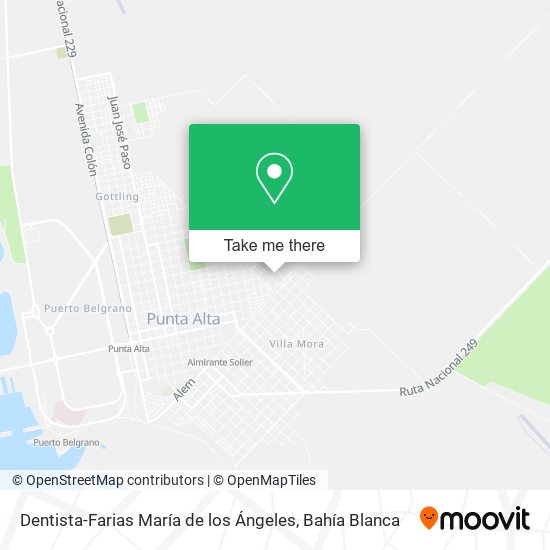 Dentista-Farias María de los Ángeles map