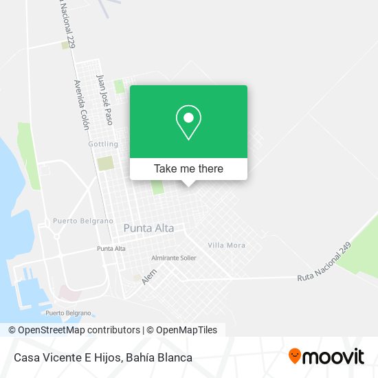 Mapa de Casa Vicente E Hijos