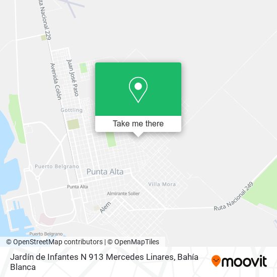 Jardín de Infantes N 913 Mercedes Linares map