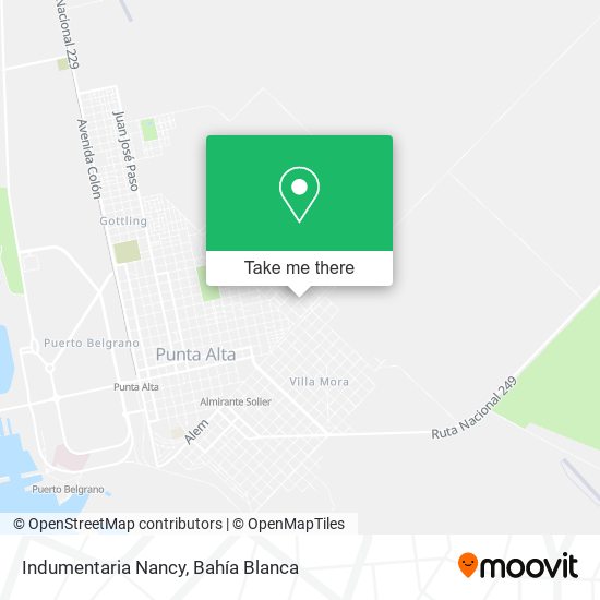 Indumentaria Nancy map