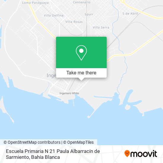 Escuela Primaria N 21 Paula Albarracín de Sarmiento map
