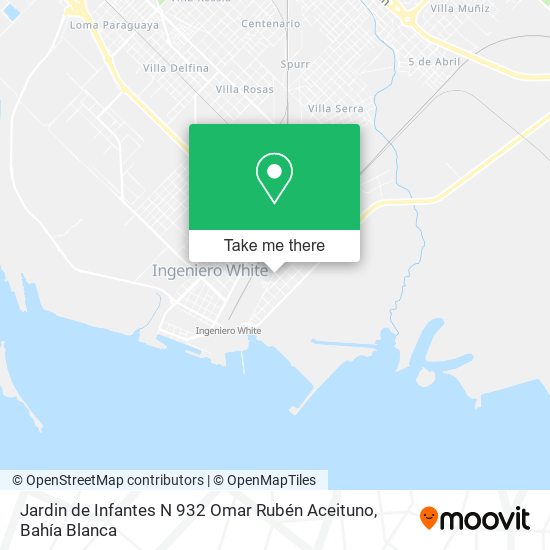 Mapa de Jardin de Infantes N 932 Omar Rubén Aceituno