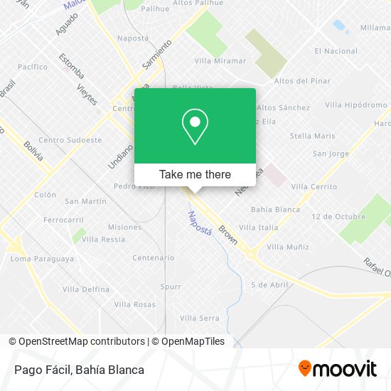 Pago Fácil map