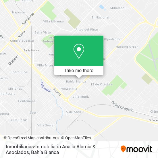 Inmobiliarias-Inmobiliaria Analia Alarcia & Asociados map