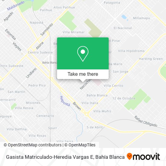 Mapa de Gasista Matriculado-Heredia Vargas E