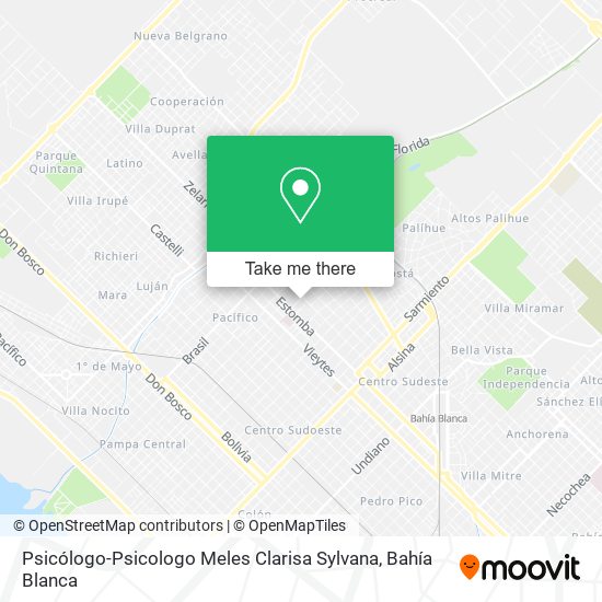 Psicólogo-Psicologo Meles Clarisa Sylvana map