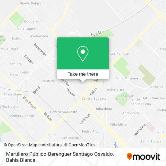Martillero Público-Berenguer Santiago Osvaldo map