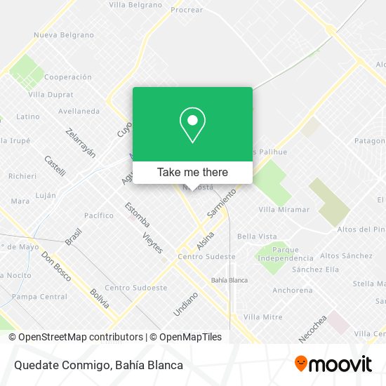 Mapa de Quedate Conmigo