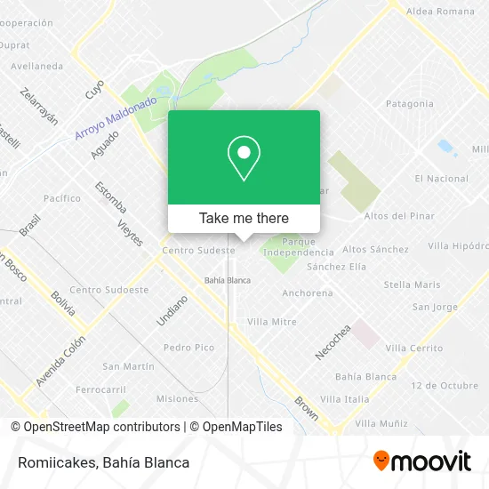 Romiicakes map