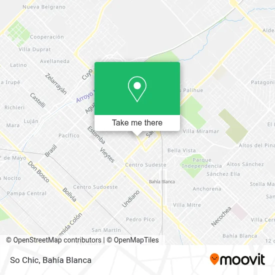 So Chic map