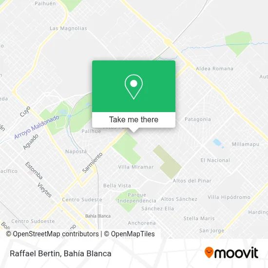 Raffael Bertin map
