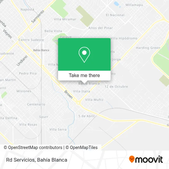 Rd Servicios map