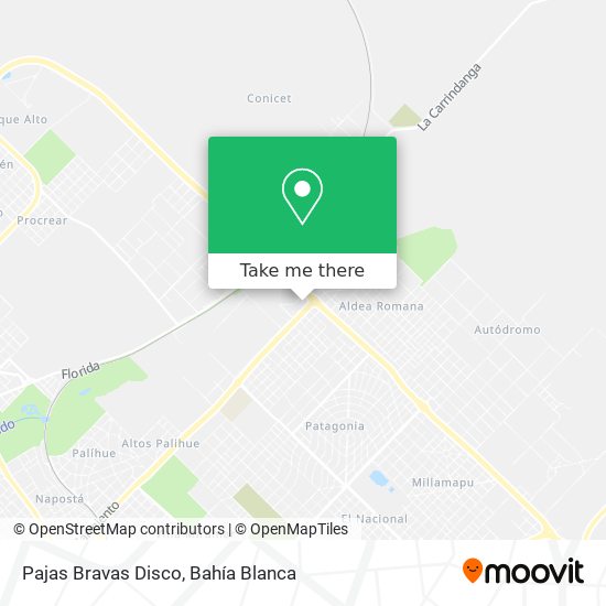 Mapa de Pajas Bravas Disco