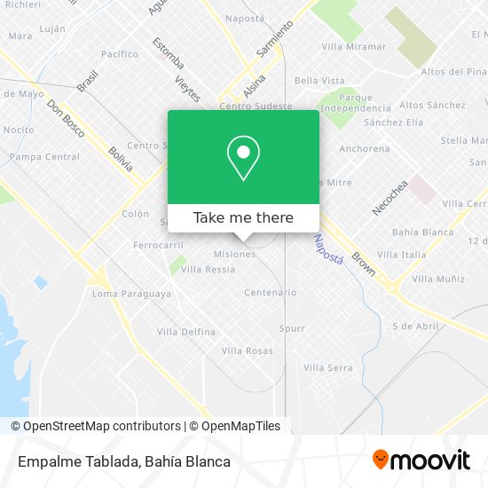Empalme Tablada map