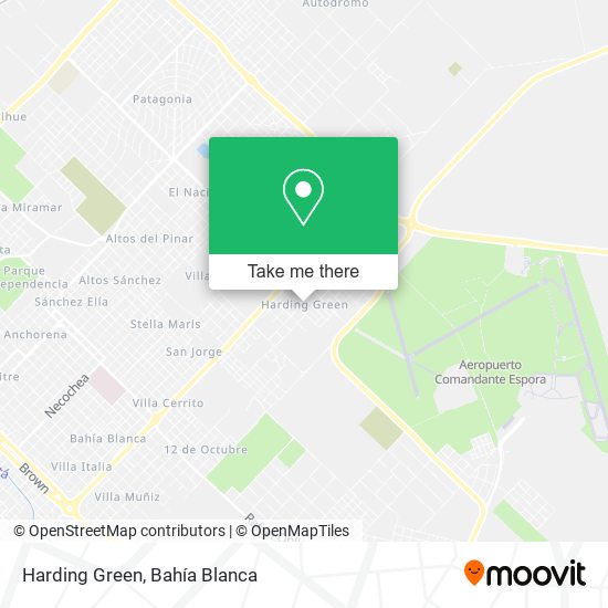 Mapa de Harding Green