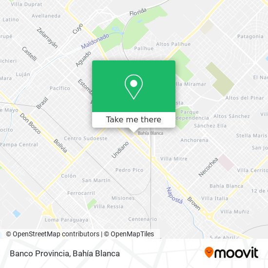 Banco Provincia map