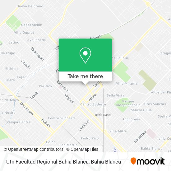 Utn Facultad Regional Bahía Blanca map