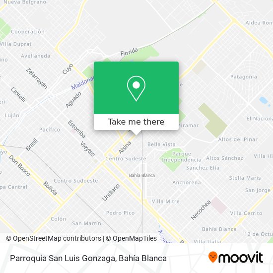 Parroquia San Luis Gonzaga map