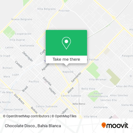 Chocolate Disco. map