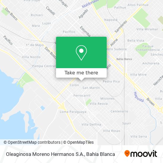 Oleaginosa Moreno Hermanos S.A. map
