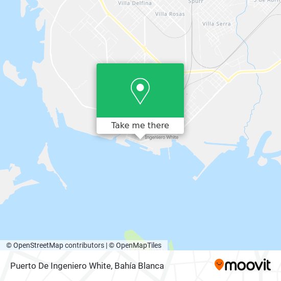 Puerto De Ingeniero White map