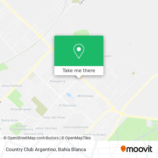 How to get to Country Club Argentino in Bahía Blanca by Bus?