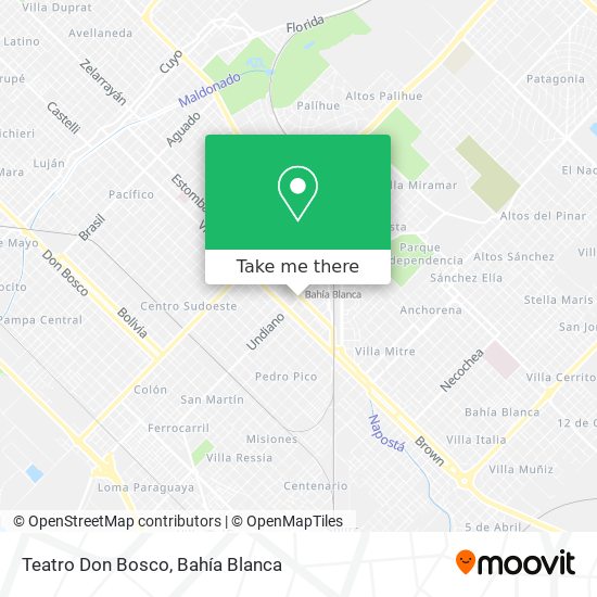 Teatro Don Bosco map