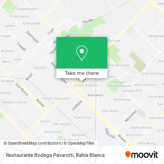 Restaurante Bodega  Pavarotti map