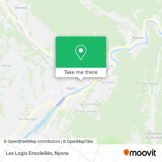 Les Logis Ensoleillés map