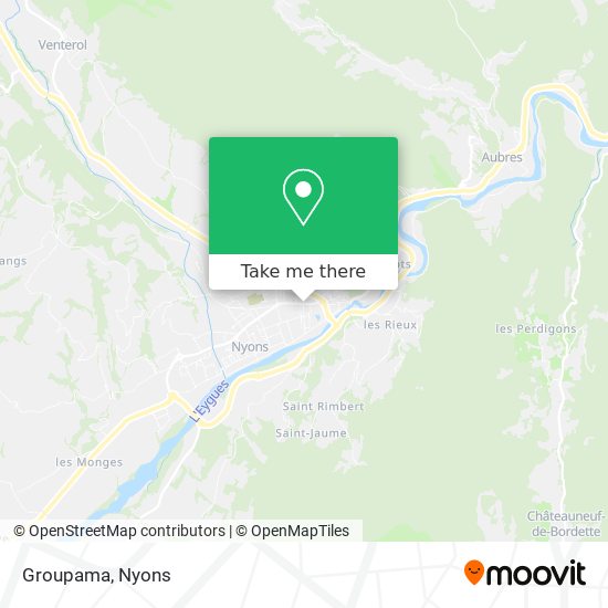 Groupama map