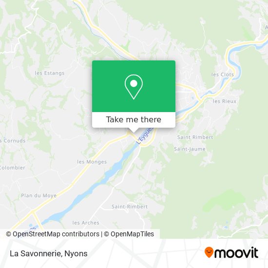 Mapa La Savonnerie