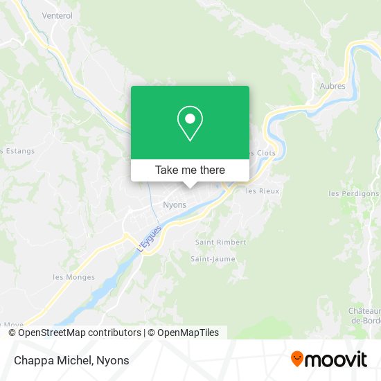 Mapa Chappa Michel