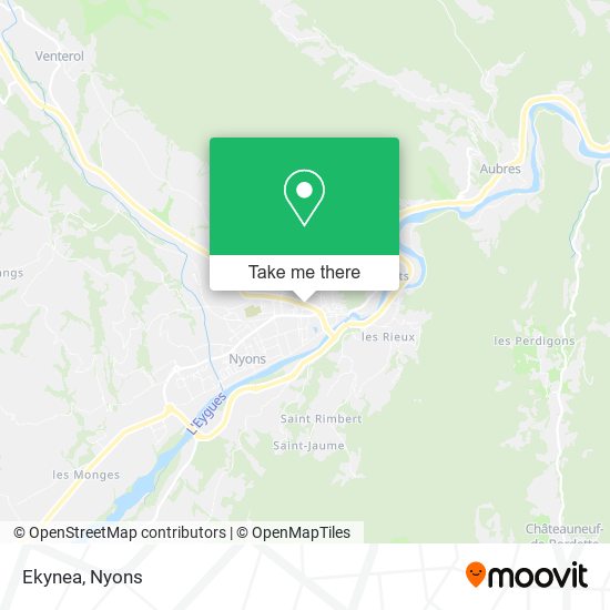 Mapa Ekynea