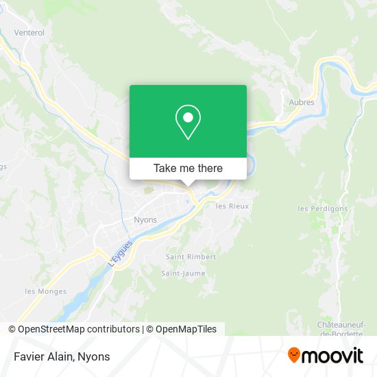 Favier Alain map