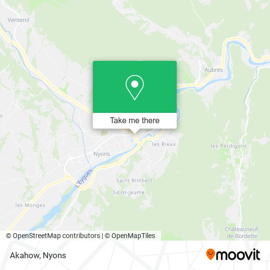 Akahow map