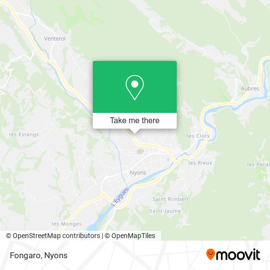 Mapa Fongaro