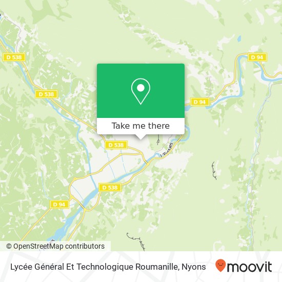 Lycée Général Et Technologique Roumanille map