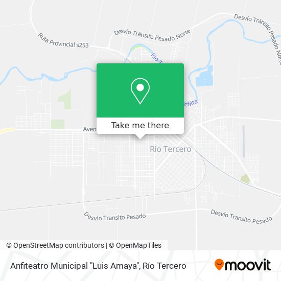 Anfiteatro Municipal "Luis Amaya" map