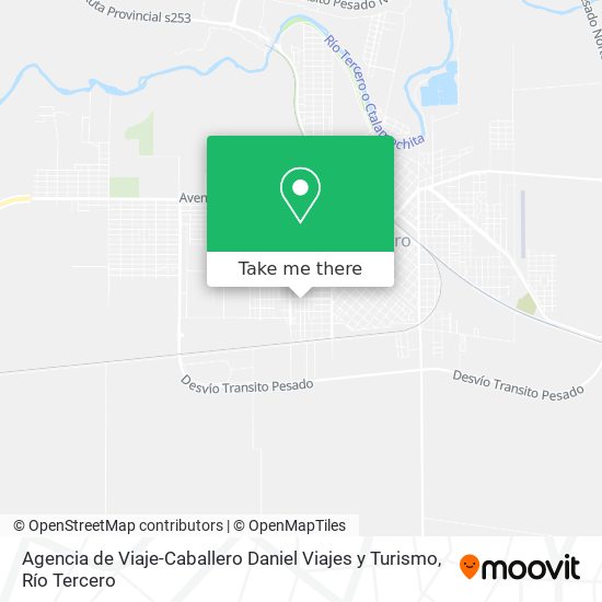 Mapa de Agencia de Viaje-Caballero Daniel Viajes y Turismo