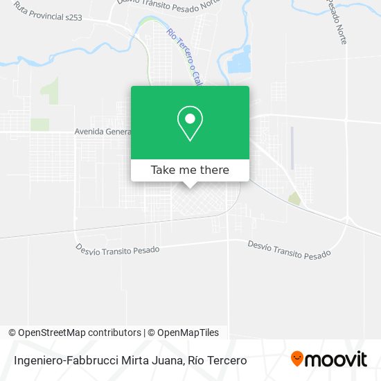 Ingeniero-Fabbrucci Mirta Juana map