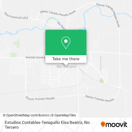 Estudios Contables-Tenaguillo Elsa Beatriz map