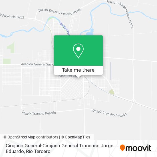 Cirujano General-Cirujano General Troncoso Jorge Eduardo map