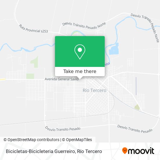Bicicletas-Bicicleteria Guerreiro map