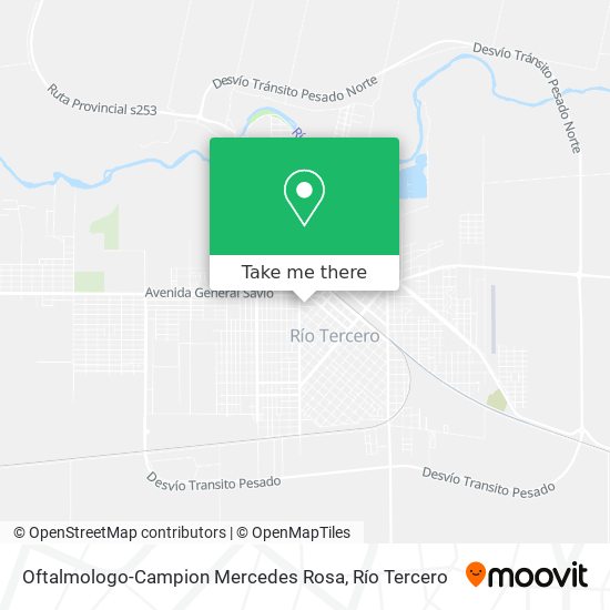 Mapa de Oftalmologo-Campion Mercedes Rosa