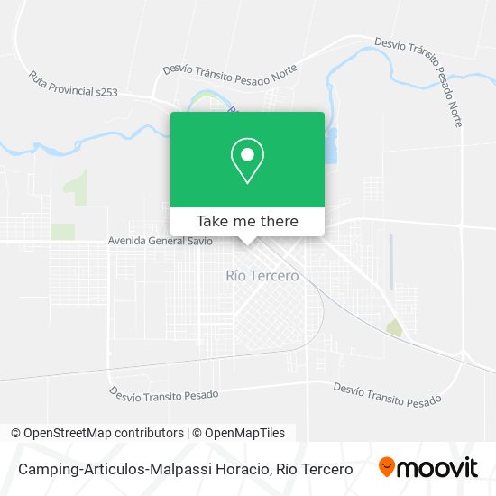 Camping-Articulos-Malpassi Horacio map