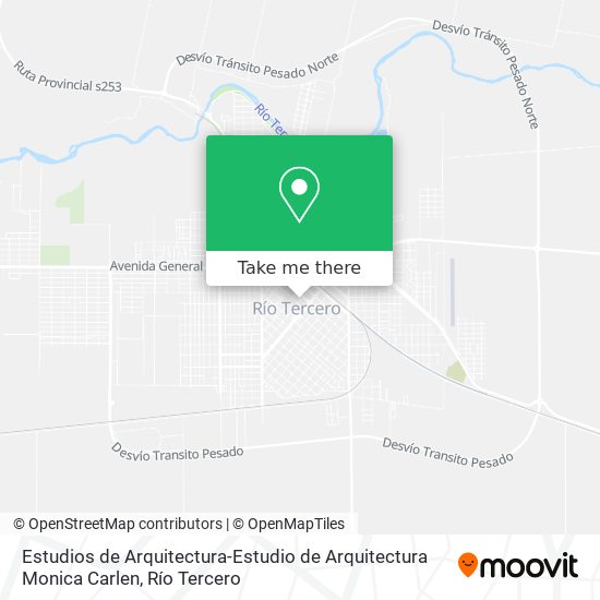 Estudios de Arquitectura-Estudio de Arquitectura Monica Carlen map